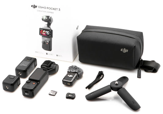 DJI Osmo Pocket 3 Creator Combo, Vlogging Camera