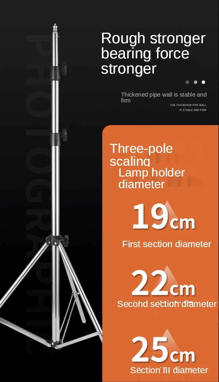 Stainless Steel Heavy Duty Light Stand