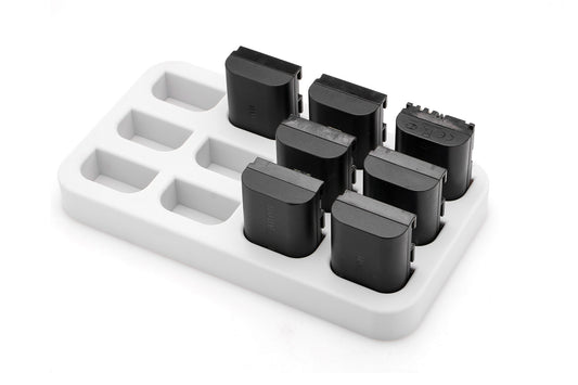 Fotiqa Battery Organizer Storage  for LP E6 Canon Batteries