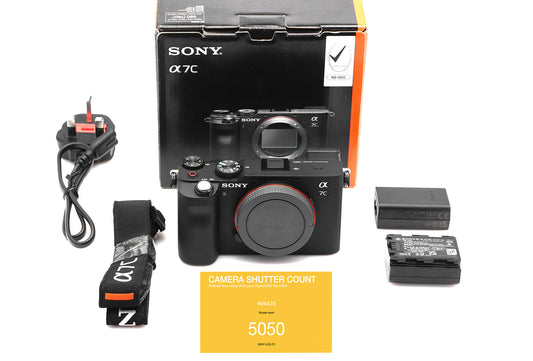 Used Sony A7C 25 Megapixel Mirrorless Camera with Box