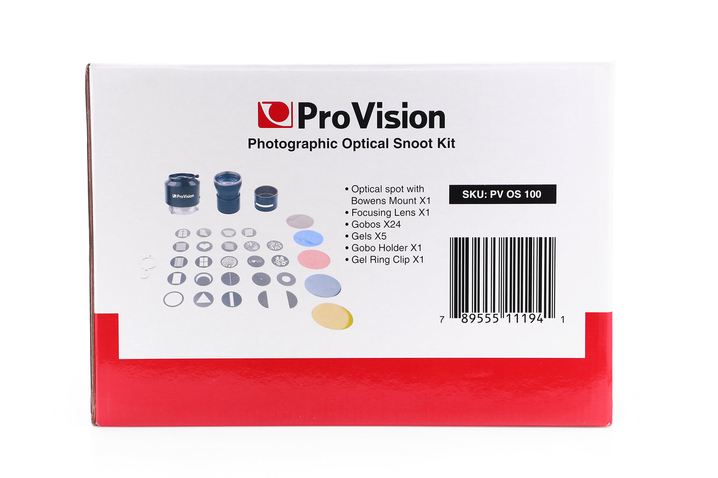 Provision Optical Snoot projection kit Bowens mount