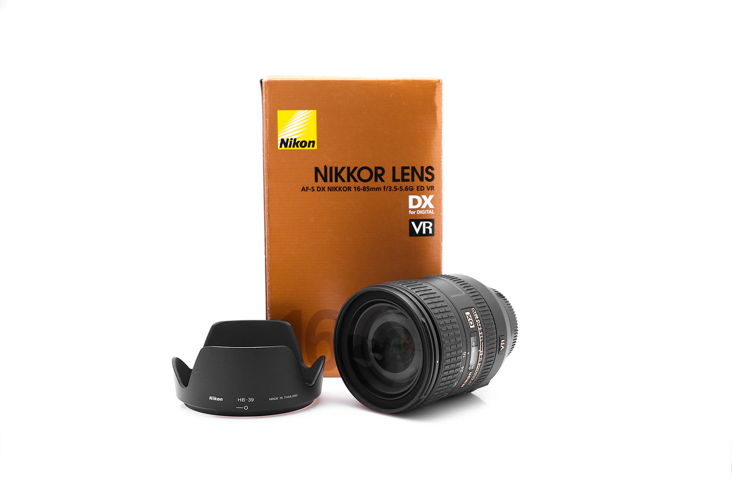 Used Nikon 16-85mm f3.5-5.6 AF VR lens