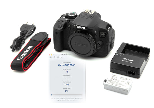 Used Canon EOS 650D Camera Body