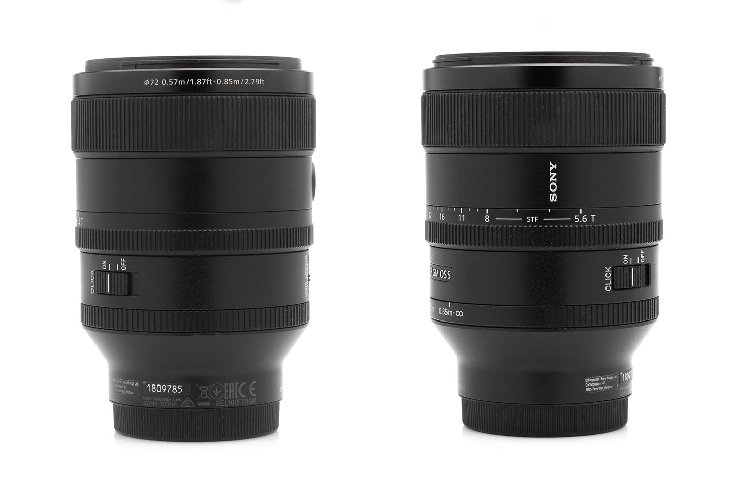 Used Sony FE 100mm F2.8 STF GM OSS lens