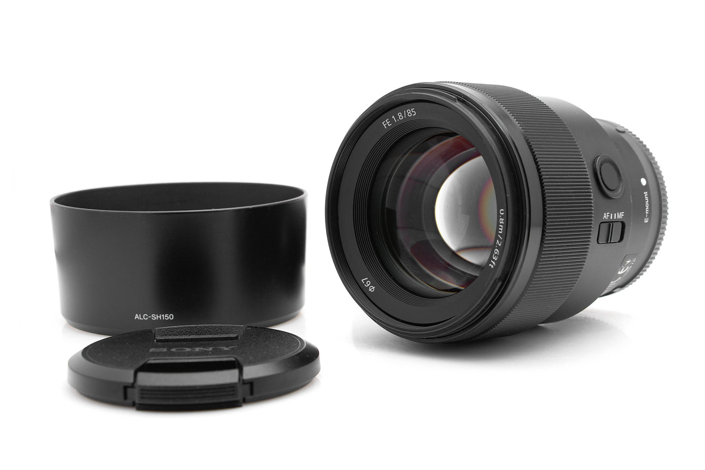 Used Sony FE 85mm f/1.8 Lens