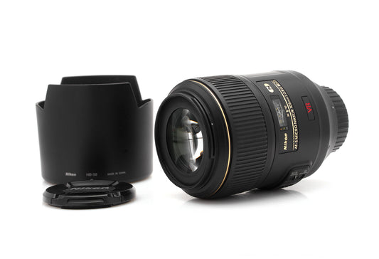 Used Nikon 105mm f/2.8G VR Micro Lens