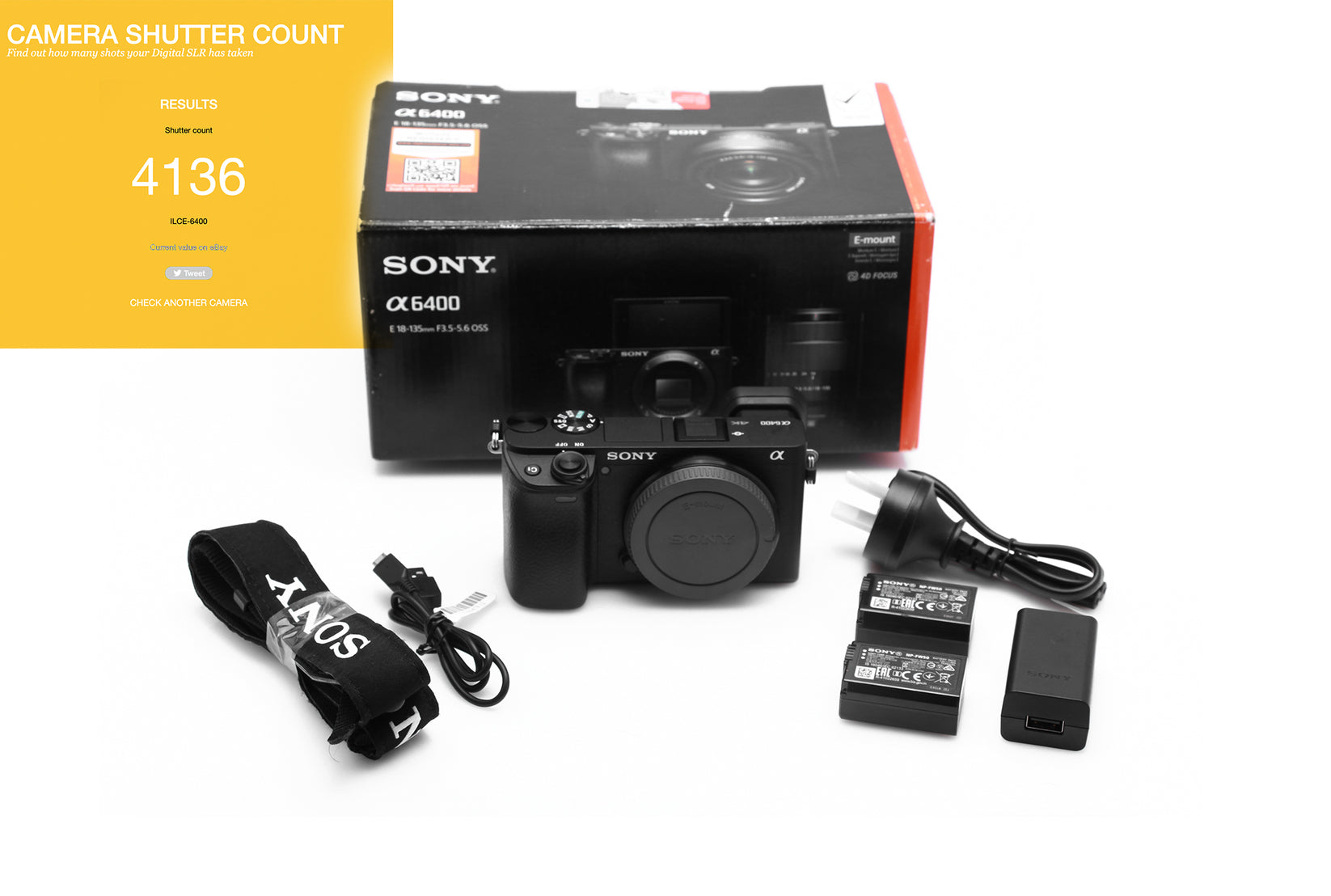 Used Sony A6400 Second hand Camera Body in Dubai UAE | USEDDSLR – USED ...